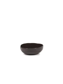 Bol rond ébène grès émaillé 11,5 cm La Mère - SERAX