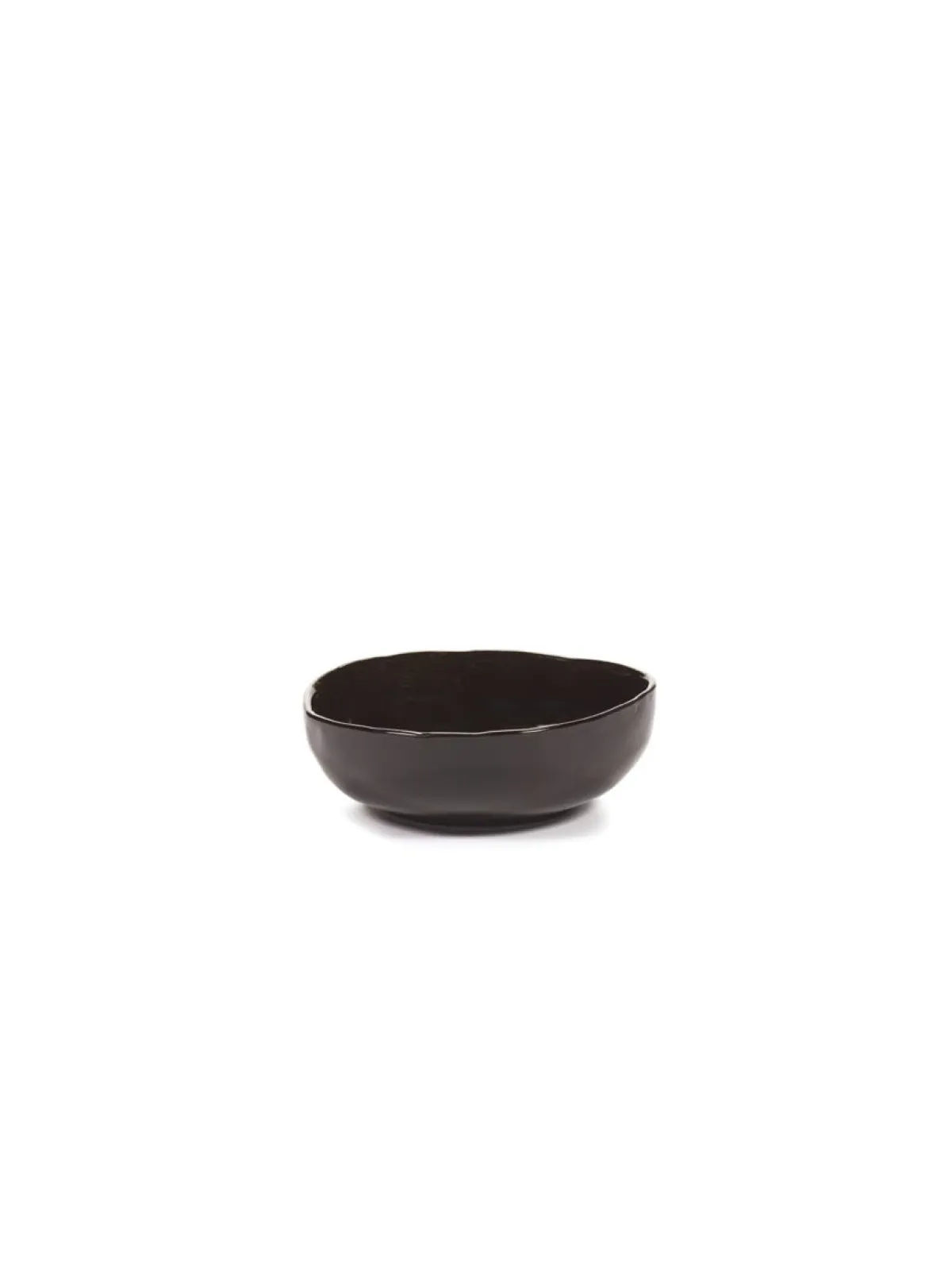 Bol rond ébène grès émaillé 11,5 cm La Mère - SERAX