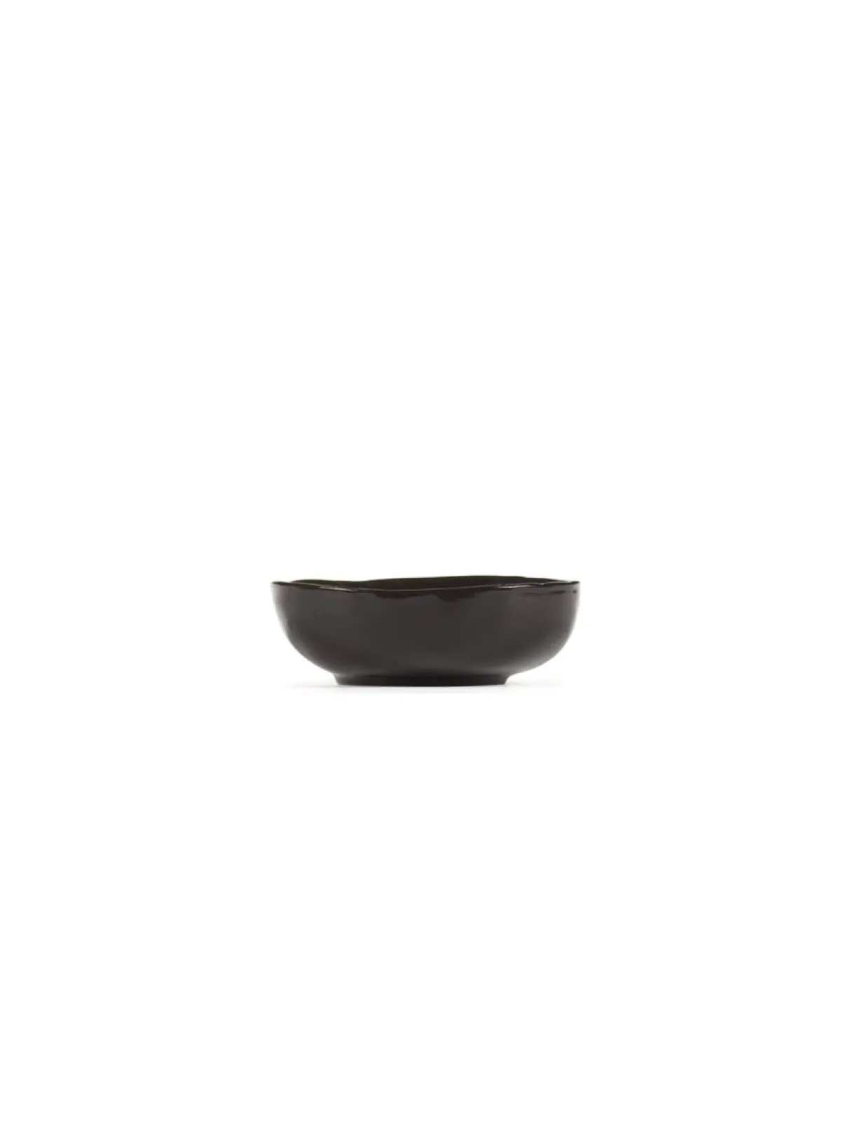 Bol rond ébène grès émaillé 11,5 cm La Mère - SERAX