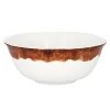 Bol rond brun porcelaine vitrifiée Ø 16 cm Woodart - RAK Online