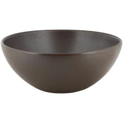 Bol rond brun porcelaine vitrifiée Ø 20,2 cm Genesis - RAK Online