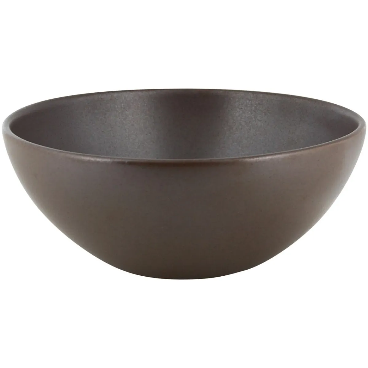 Bol rond brun porcelaine vitrifiée Ø 20,2 cm Genesis - RAK Online