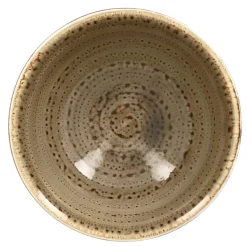 RAK Bol rond brun porcelaine vitrifiée Ø 12 cm Twirl New