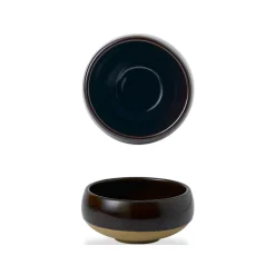 Bol rond brun porcelaine vitrifiée Ø 12 cm Emerge Cinnamon - CHURCHILL Sale