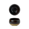 CHURCHILL Bol rond brun porcelaine vitrifiée Ø 9 cm Emerge Cinnamon