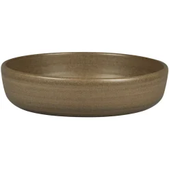 RAK Bol rond Dark Brown porcelaine vitrifiée Ø 20 cm Selva Clearance