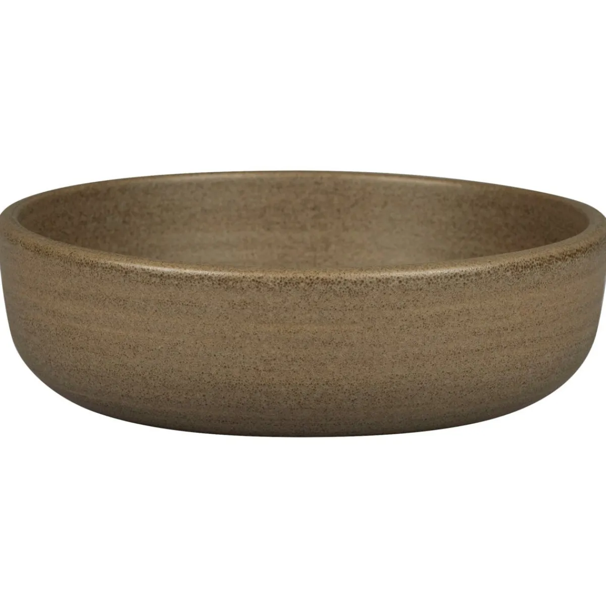 Bol rond Dark Brown porcelaine vitrifiée Ø 16 cm Selva - RAK Hot