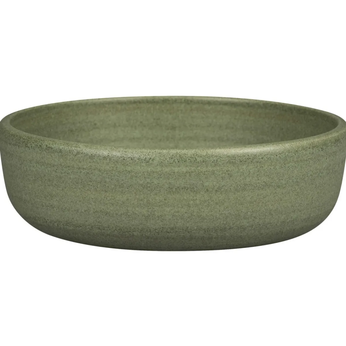 Bol rond Dark Green porcelaine vitrifiée Ø 16 cm Selva - RAK Best