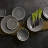 Bol rond gris porcelaine Ø 17,8 cm Evo Granite - DUDSON New
