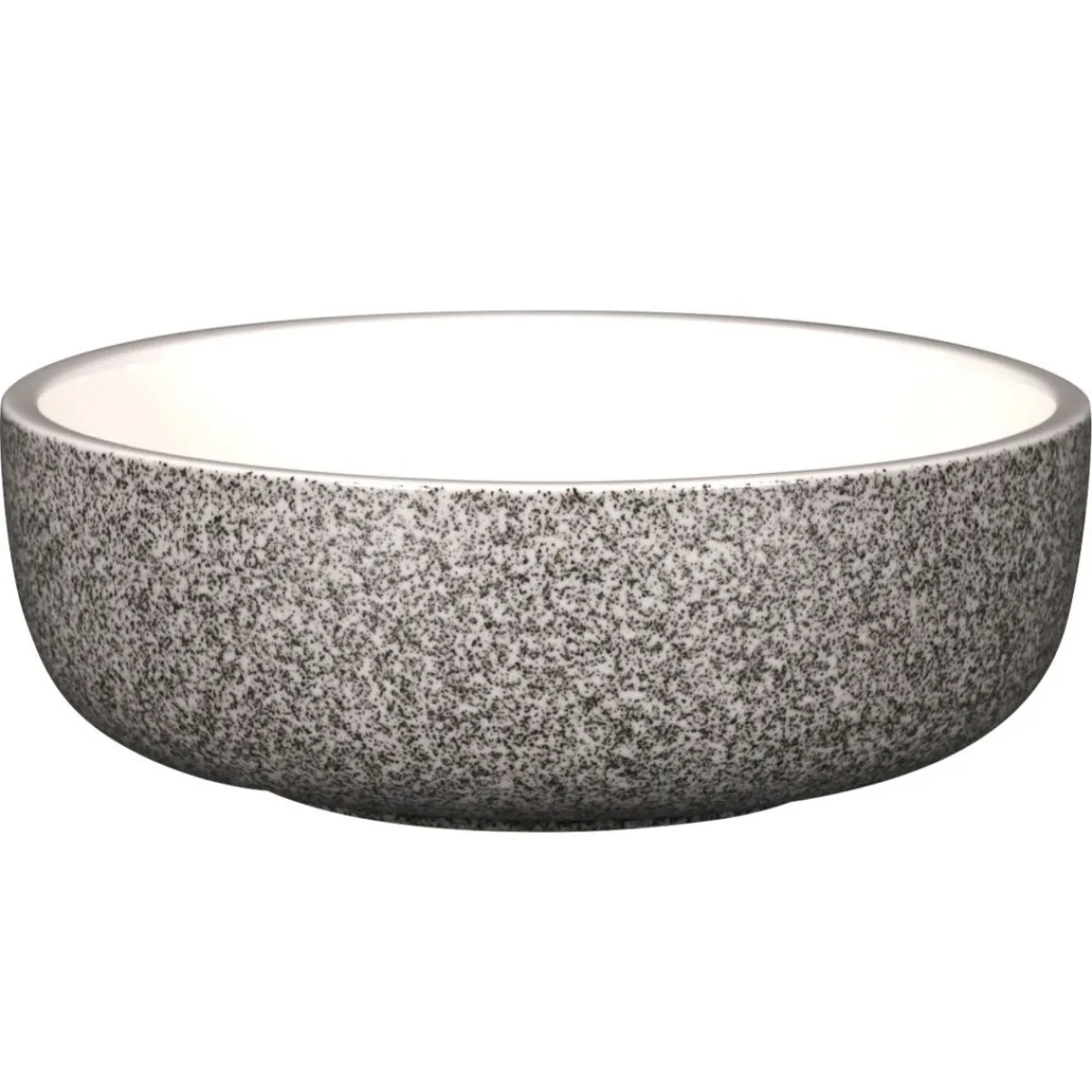RAK Bol rond gris porcelaine vitrifiée Ø 16 cm stone Ease Clearance