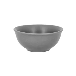 Bol rond gris porcelaine vitrifiée Ø 12 cm Shale - RAK Clearance