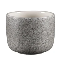 Bol rond gris porcelaine vitrifiée Ø 10 cm stone Ease - RAK Outlet