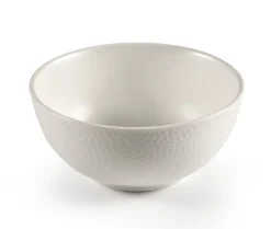 Bol rond ivoire grès émaillé 60 cl Ø 15 cm Stone - MEDARD DE NOBLAT New