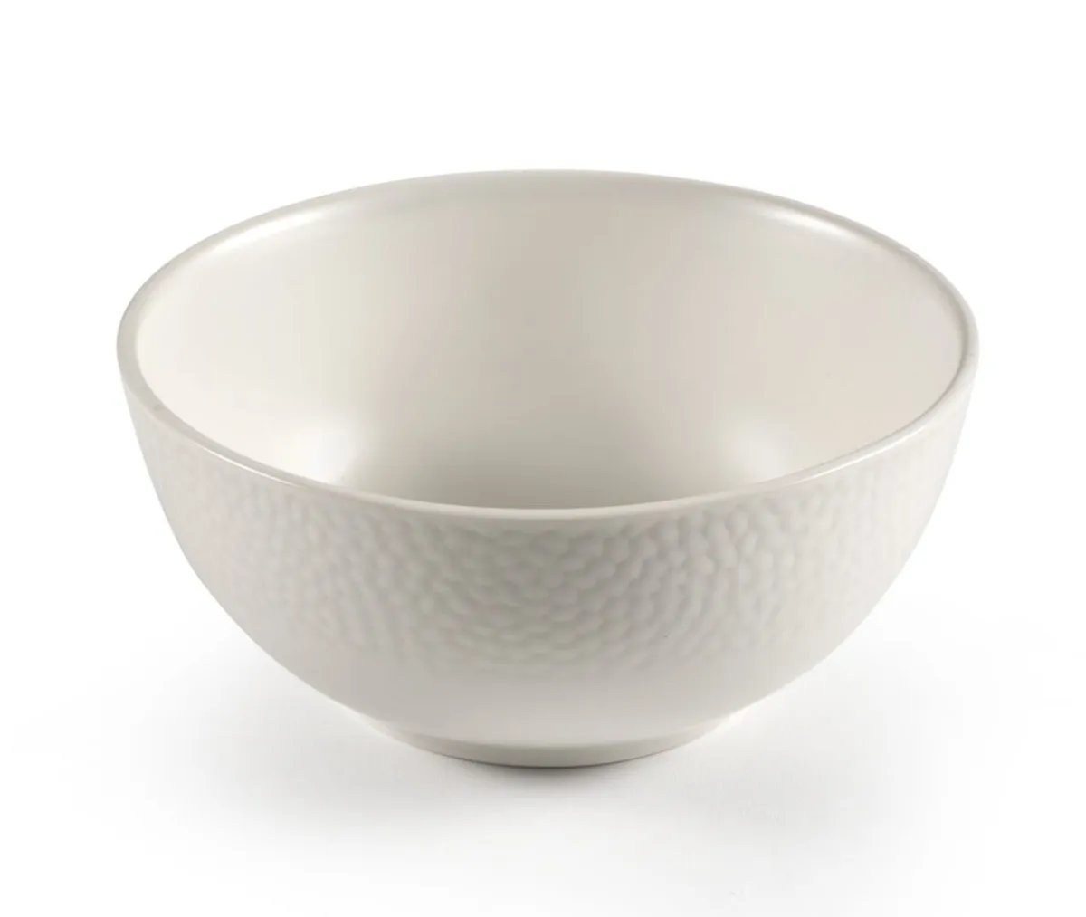 Bol rond ivoire grès émaillé 60 cl Ø 15 cm Stone - MEDARD DE NOBLAT New
