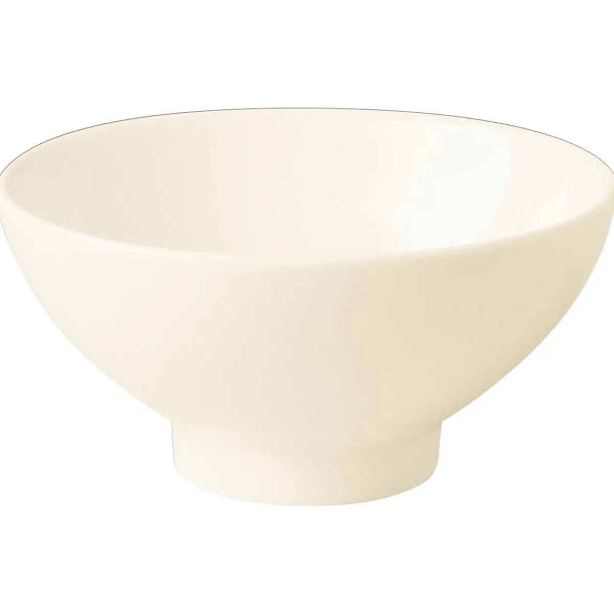 Bol rond ivoire porcelaine vitrifiée Fine Dine - RAK Online