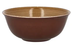 Bol rond marron porcelaine vitrifiée Ø 16 cm Twirl - RAK Clearance