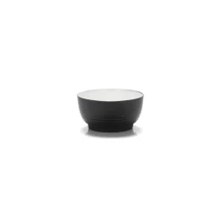 Bol rond noir mélamine 46 cl Ø 12 cm Wave - PLATEX New