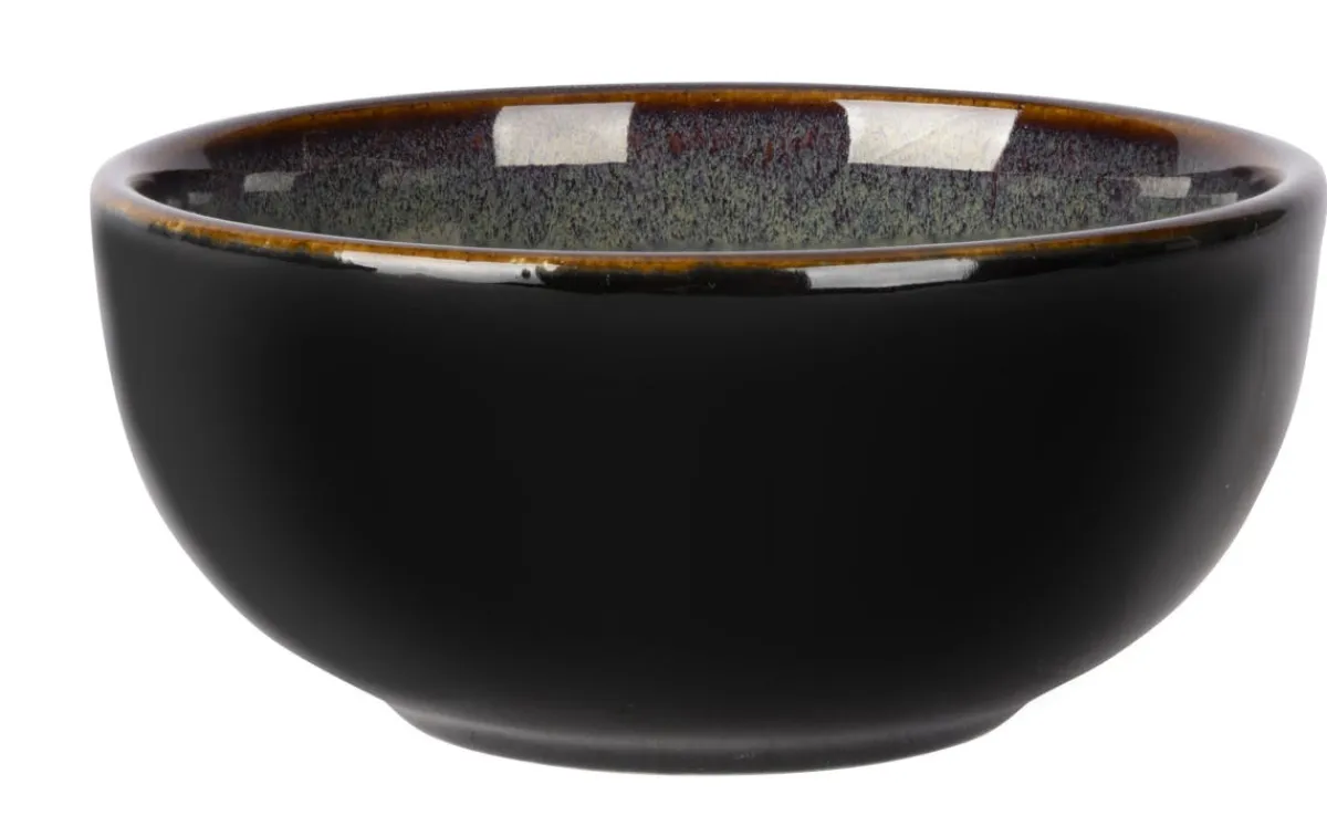 Bol rond noir porcelaine Ø 8 cm Bogota - PROOF Sale
