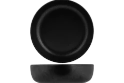 Bol rond noir porcelaine Ø 20 cm Tonati - PROOF Outlet