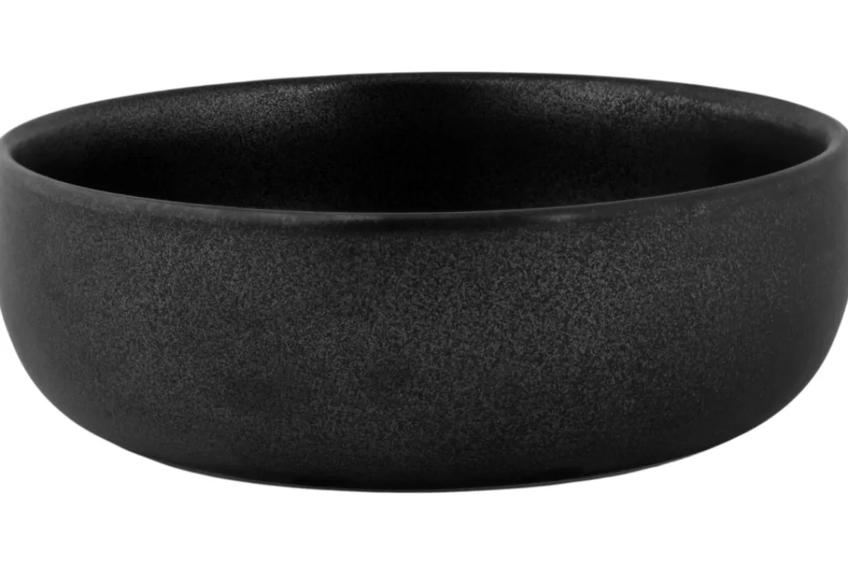 Bol rond noir porcelaine Ø 12 cm Tonati - PROOF