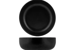 Bol rond noir porcelaine Ø 12 cm Tonati - PROOF