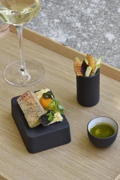 REVOL Bol rond noir porcelaine culinaire Ø 11 cm Solid Sale