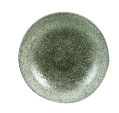 CHURCHILL Bol rond noir porcelaine vitrifiée Ø 19 cm Raku Quartz