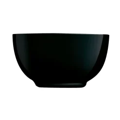LUMINARC Bol rond noir verre trempé Ø 14,5 cm Diwali New