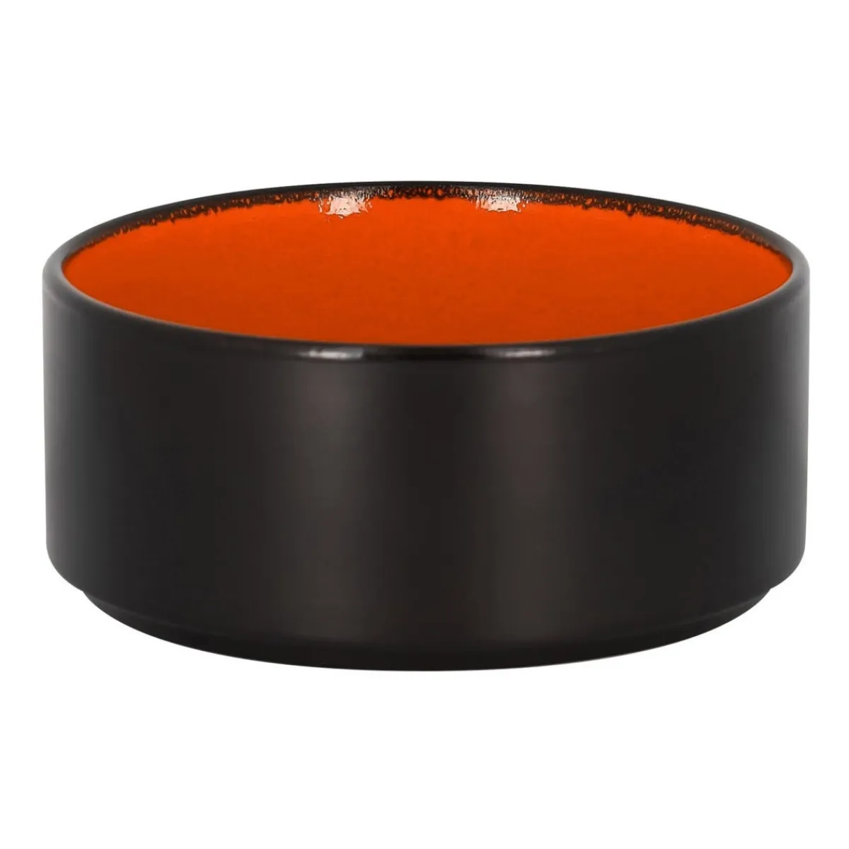 RAK Bol rond orange porcelaine vitrifiée Ø 14 cm Fire New
