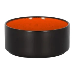 RAK Bol rond orange porcelaine vitrifiée Ø 12 cm Fire Hot