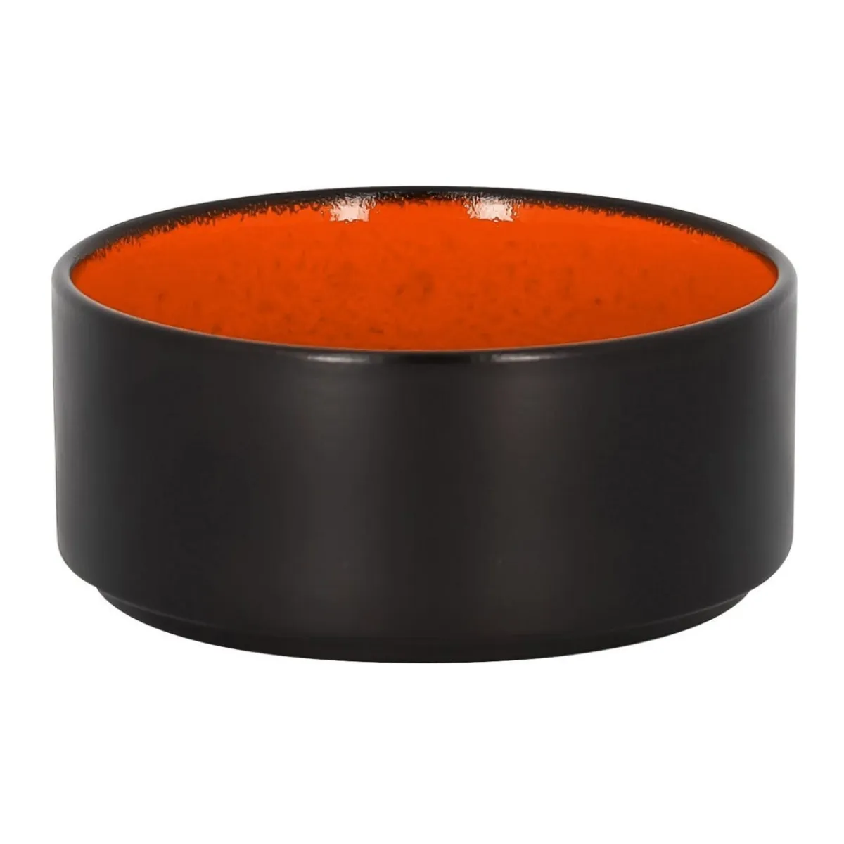 RAK Bol rond orange porcelaine vitrifiée Ø 12 cm Fire Hot