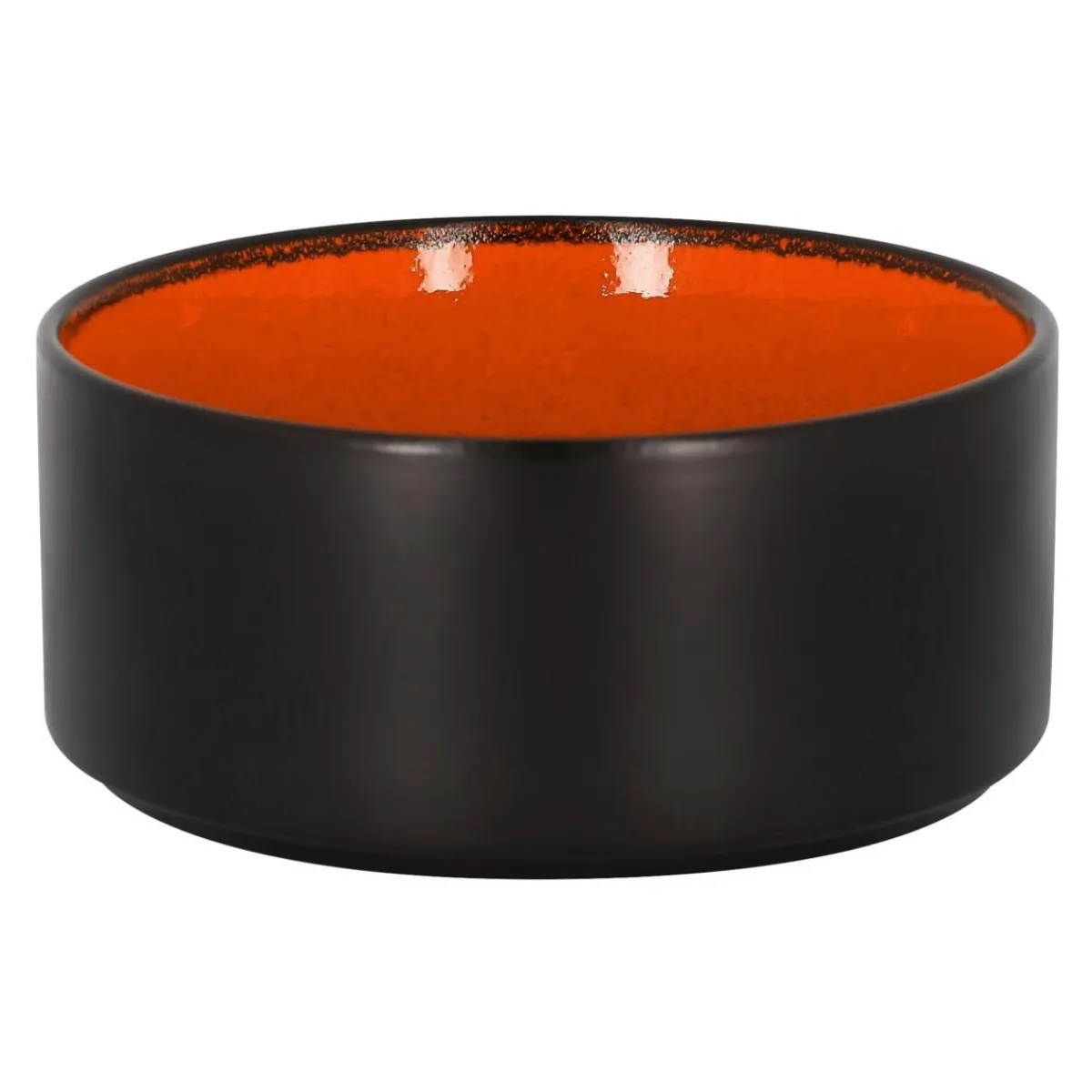 RAK Bol rond orange porcelaine vitrifiée Ø 16 cm Fire