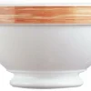 ARCOROC Bol rond orange verre opal 51 cl Ø 13 cm Brush Hot