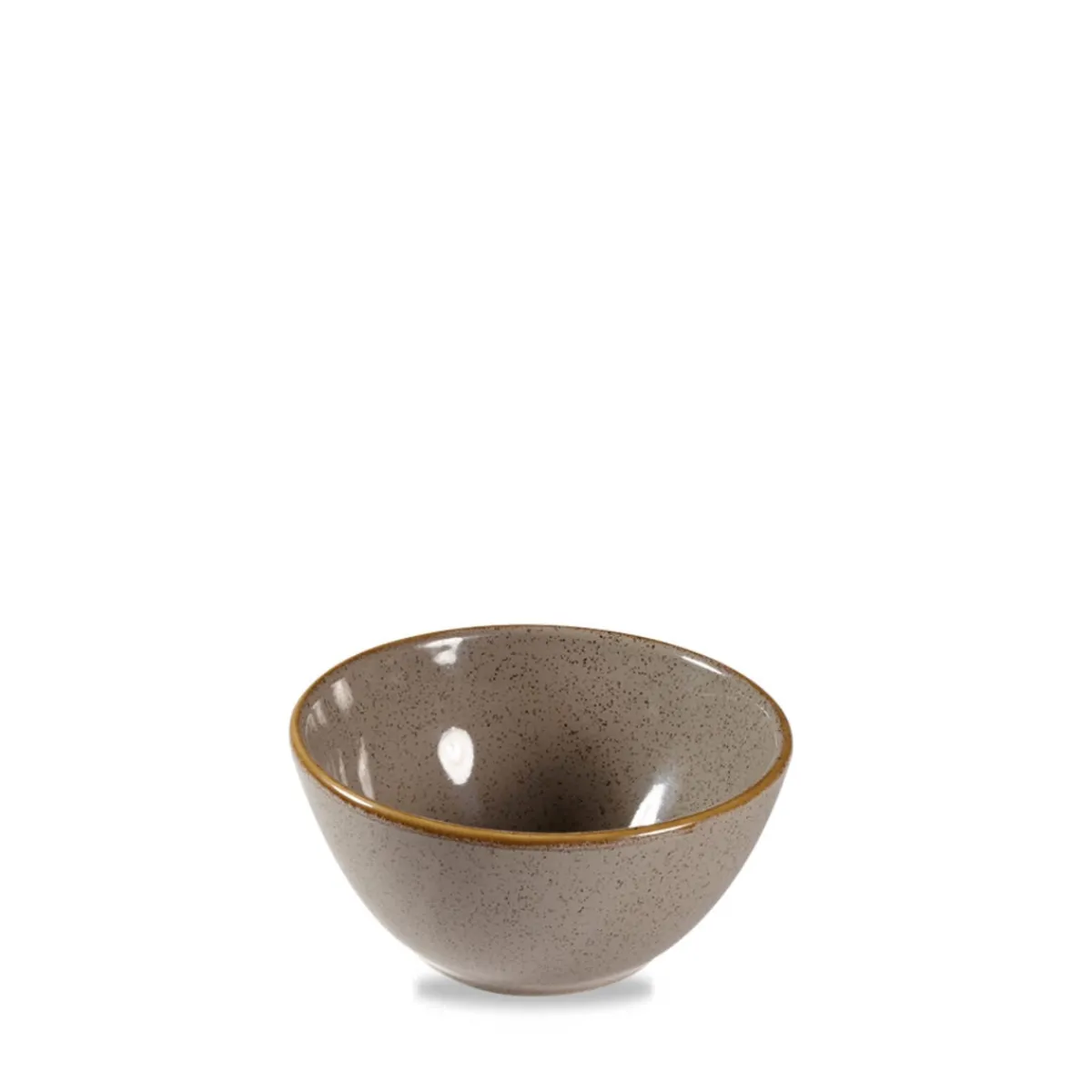 CHURCHILL Bol rond peppercorn porcelaine vitrifiée Ø 13 cm Stonecast Grey