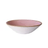 CHURCHILL Bol rond Petal Pink porcelaine vitrifiée Ø 22 cm Stonecast Petal Outlet