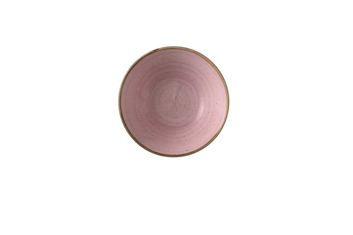 CHURCHILL Bol rond Petal Pink porcelaine vitrifiée Ø 22 cm Stonecast Petal Outlet