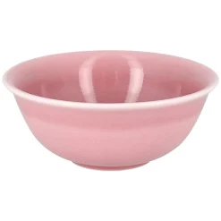 RAK Bol rond rose porcelaine vitrifiée Ø 16 cm Vintage New