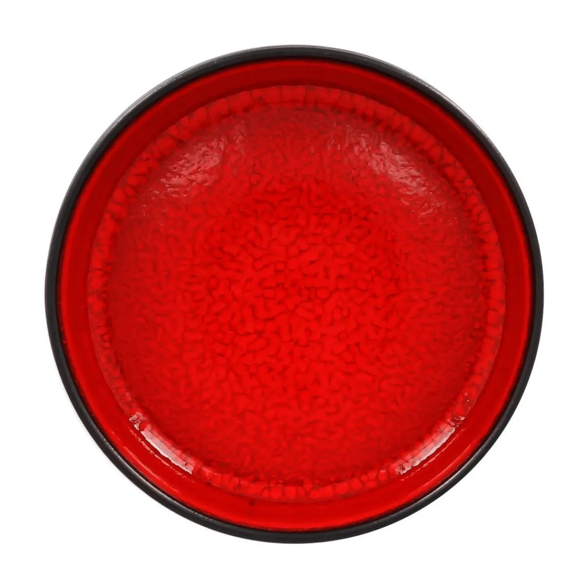 RAK Bol rond rouge porcelaine vitrifiée Ø 12 cm Fire Clearance