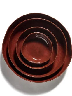 SERAX Bol rond Venetian red grès émaillé 16,5 cm La Mère Online