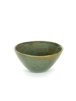 SERAX Bol rond vert grès émaillé 24 cl Ø 11,6 cm Pure Sea Green Best