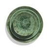 Bol rond vert grès émaillé 17 cm Ø 17 cm Verde Lanza - SERAX Hot