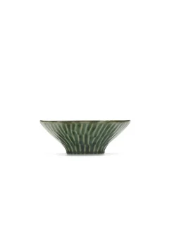 Bol rond vert grès émaillé 17 cm Ø 17 cm Verde Lanza - SERAX Hot