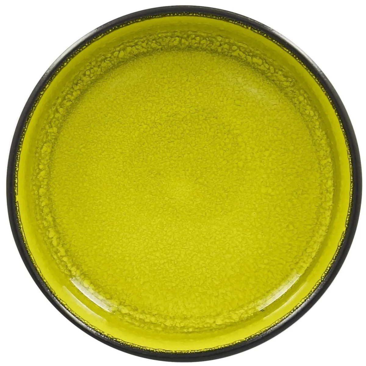 Bol rond vert porcelaine vitrifiée Ø 14 cm Fire - RAK Outlet
