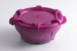 Bol rouge polypropylène (pp) 32 cl Ø 18 cm Thermodynamique - SAINT ROMAIN Discount