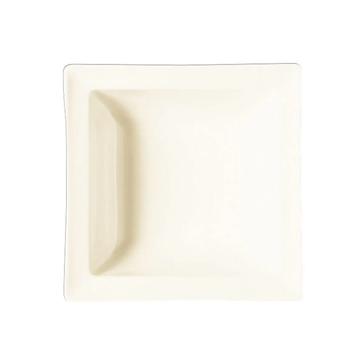 Bol à salade carré ivoire porcelaine vitrifiée 18 cm Classic Gourmet - RAK Online