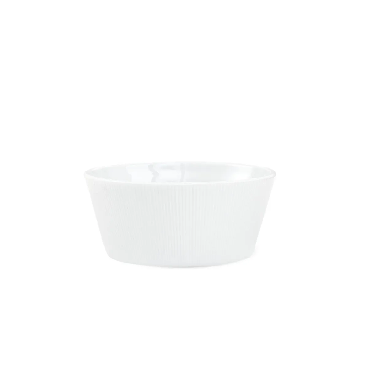 PILLIVUYT Bol à salade conique blanc porcelaine Ø 15 cm Eventail Hot
