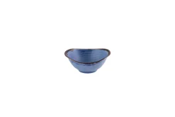 Bol à salade / légumes ovale bleu indigo porcelaine vitrifiée 17 cm Harvest - DUDSON Hot
