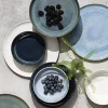 VILLEROY & BOCH Bol à salade / légumes rond denim bleu porcelaine Ø 16 cm Crafted Discount