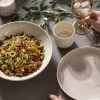 VILLEROY & BOCH Bol à salade / légumes rond Sand porcelaine Ø 17 cm Perlemor Hot