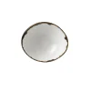DUDSON Bol à salade ovale blanc porcelaine vitrifiée 19,9 cm Harvest Sale